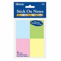 Bazic Products Bazic 100 Ct. 1.5-inch X 2-inch Stick On Notes, 96PK 5131